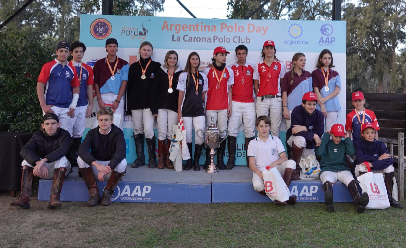 Se celebró Historico primer Torneo de Arena Polo Intercolegiales 